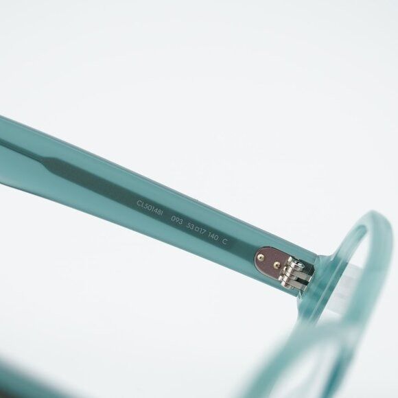 Celine Celine CL50148I 093 Eyeglasses Light Green 53mm Square Frame Size ONE SIZE - 6 Thumbnail