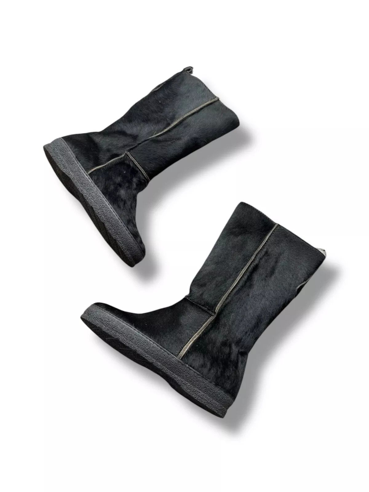 Other Real Fur Boots From The 80s(V289) Size US 7 / IT 37 - 1 Thumbnail