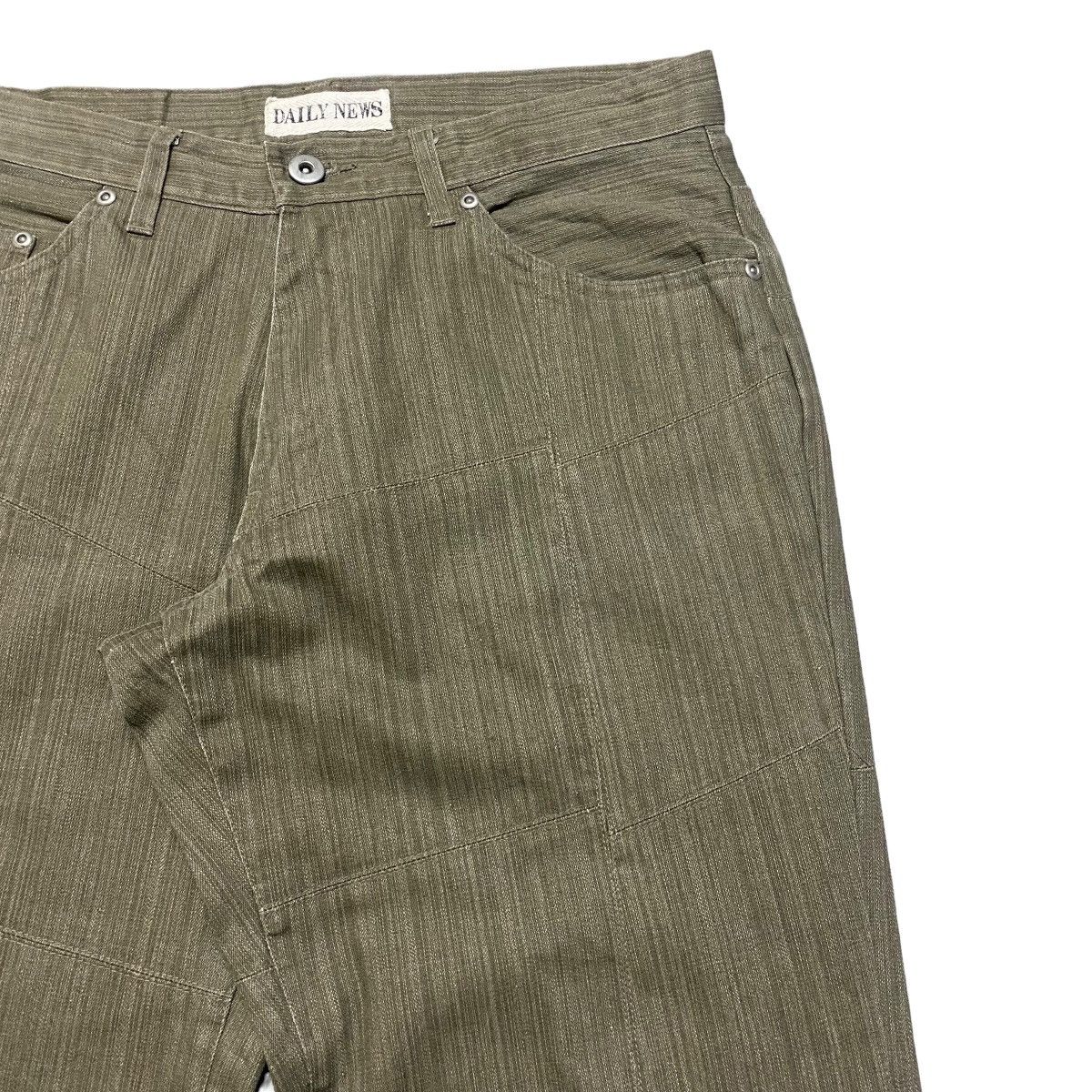 Japanese Brand Japanese brand DAILY NEWS Reconstructed Patchwork Jeans Size US 30 / EU 46 - 4 Thumbnail