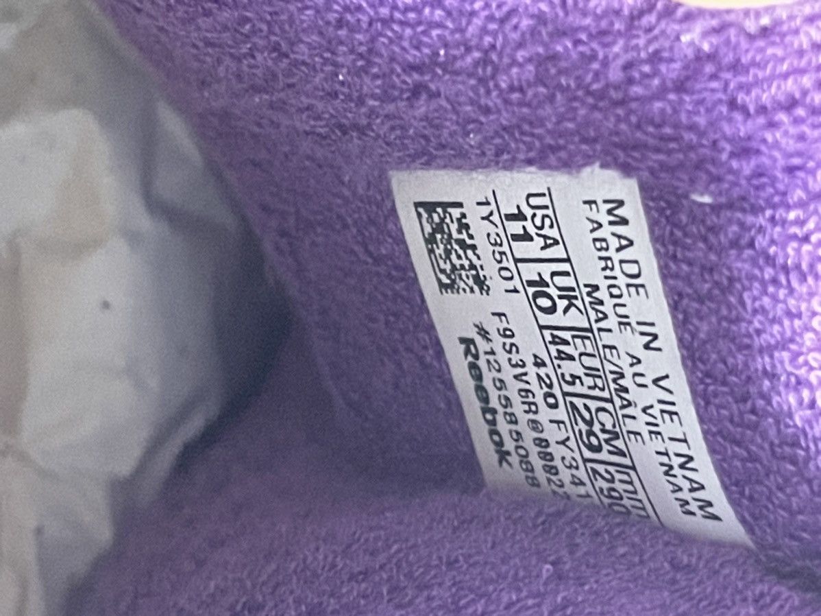 Eric Emanuel × Reebok NEW: Reebok x Eric Emanuel Club C 85 "Regal Purple" FY3411 Size US 11 / EU 44 - 9 Thumbnail