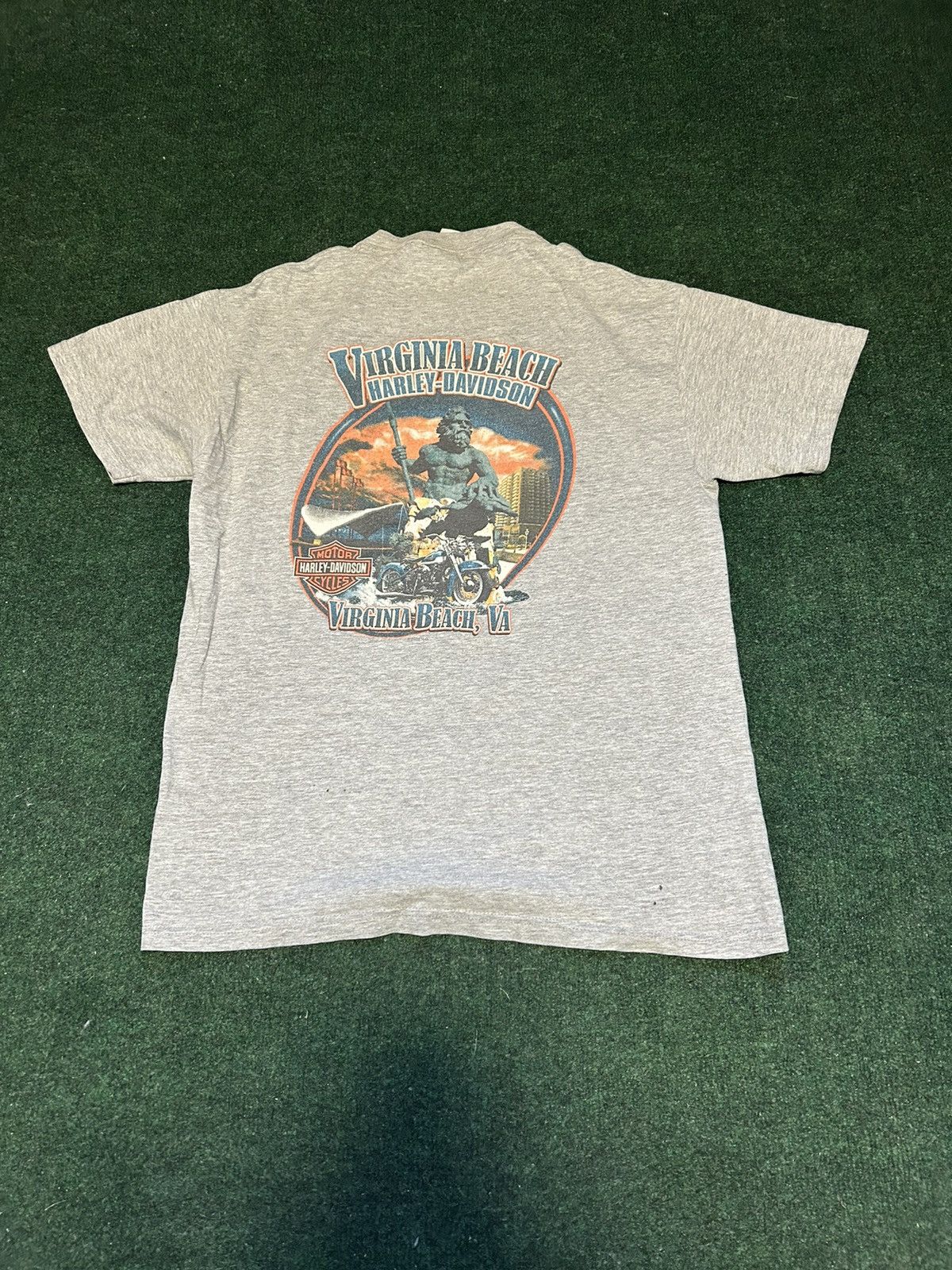 Harley Davidson × Vintage Y2K Grunge Harley Davidson Shirt Size US M / EU 48-50 / 2 - 2 Thumbnail