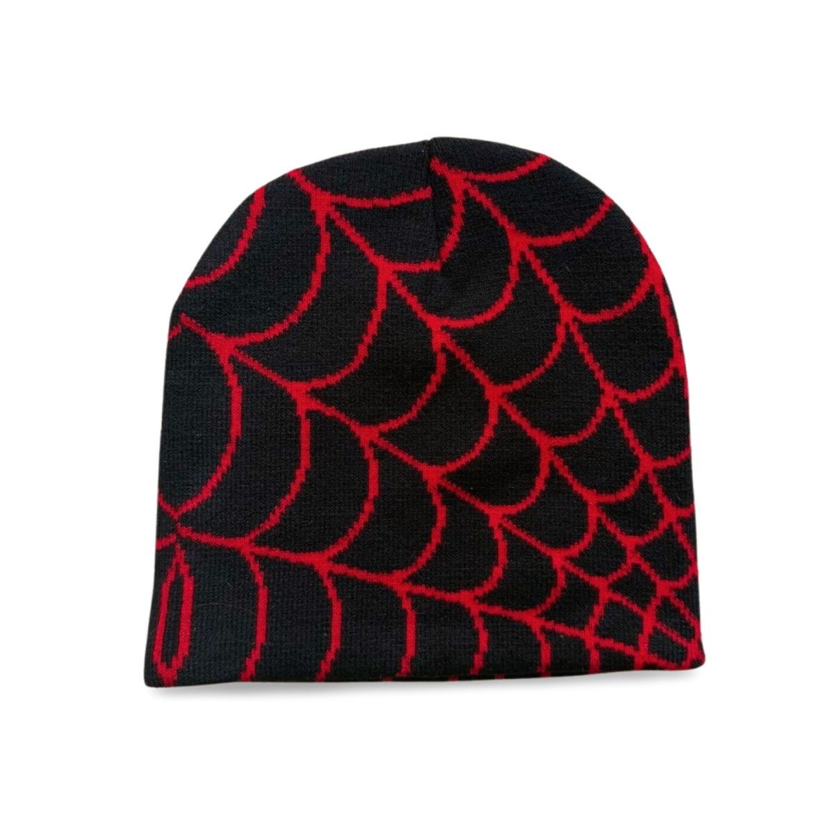 Vintage Crazy Y2K Gorp Style Spyder Web Beanie Toque Size ONE SIZE - 2 Thumbnail