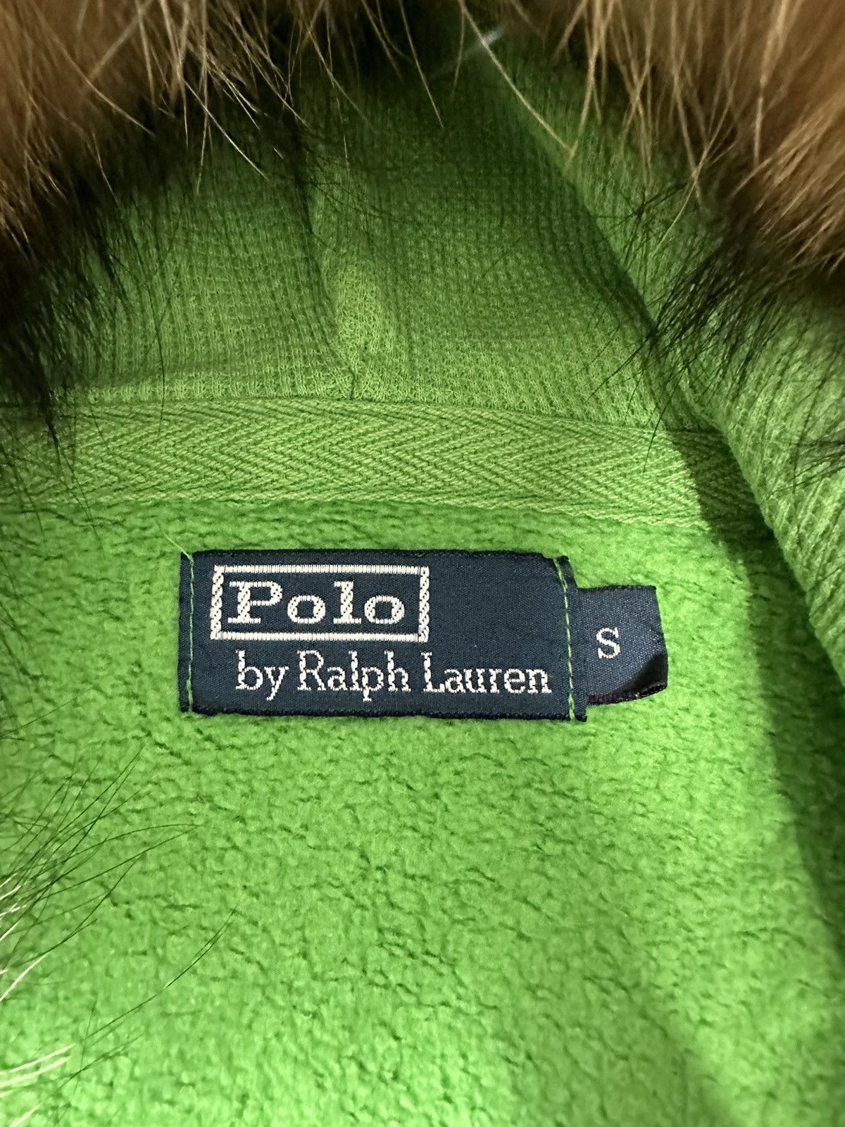 If Six Was Nine × Le Grande Bleu (L.G.B.) × Polo Ralph Lauren DISTRESSED POLO RL FUR ZIP HOODIE IfSixWasNine LGB STYLE Size US S / EU 44-46 / 1 - 8 Thumbnail
