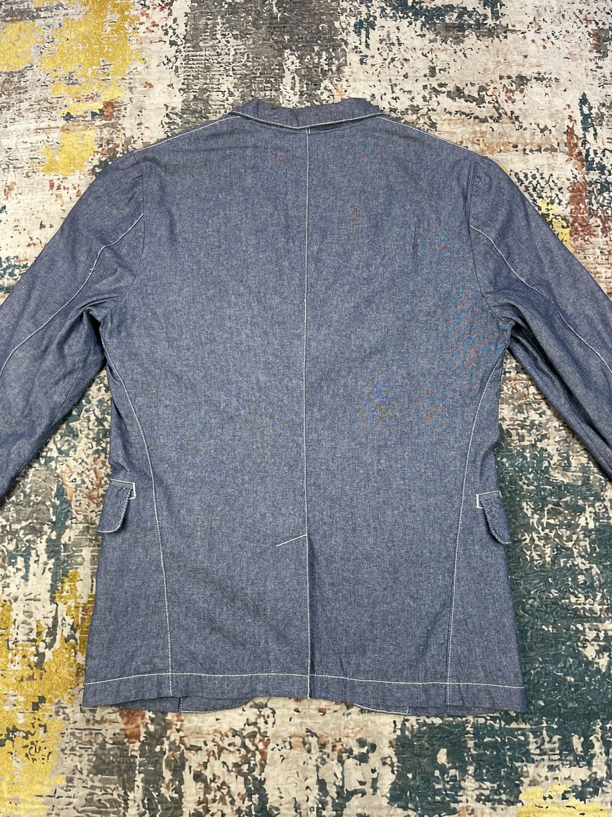 Denime Denime Japan Quarter Sleeve Blazer Jackets Size US M / EU 48-50 / 2 - 6 Thumbnail