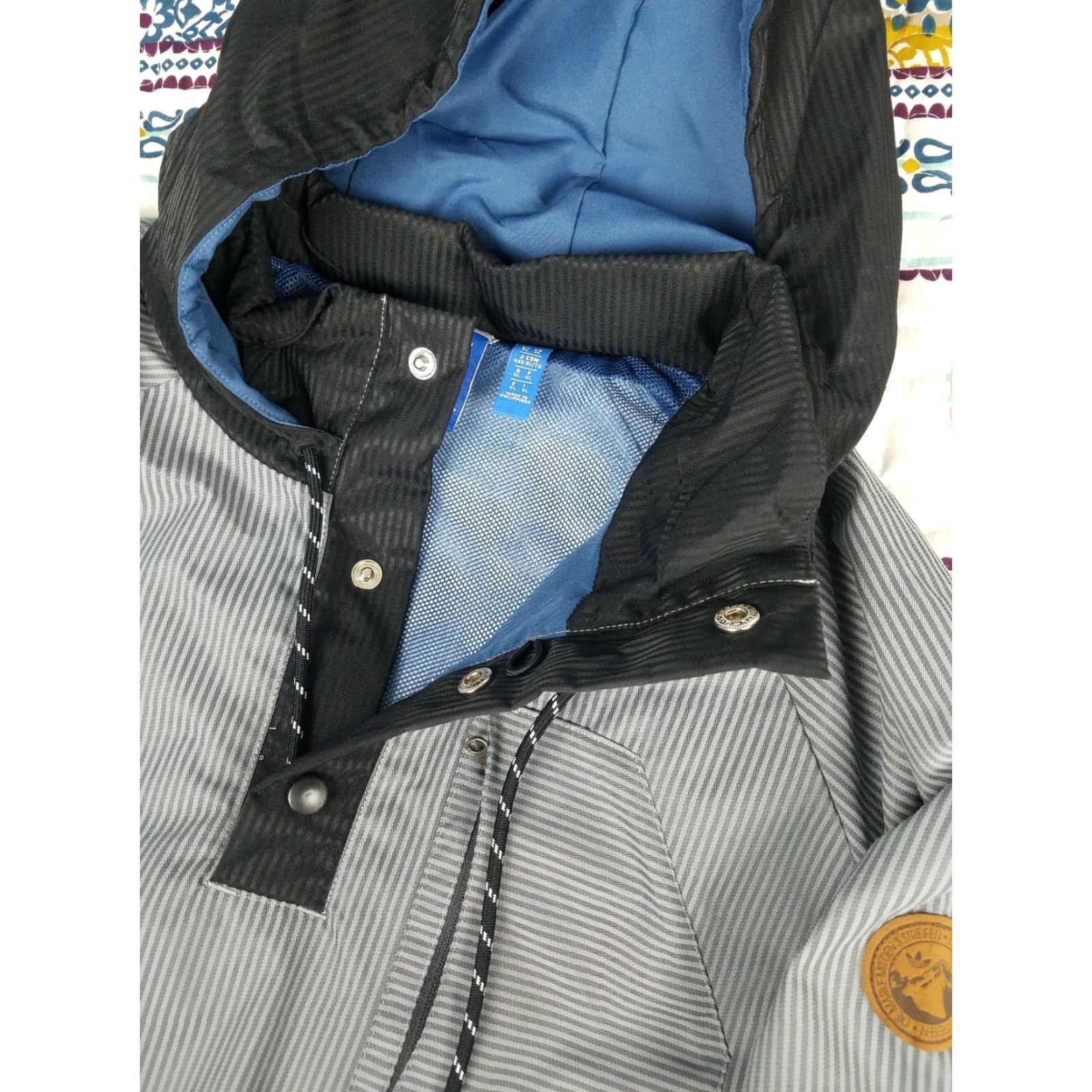 Adidas Adidas Trefoil Climaproof Hoodie Shell Winter Outdoors Mens XL Multicolor Size US XL / EU 56 / 4 - 5 Thumbnail