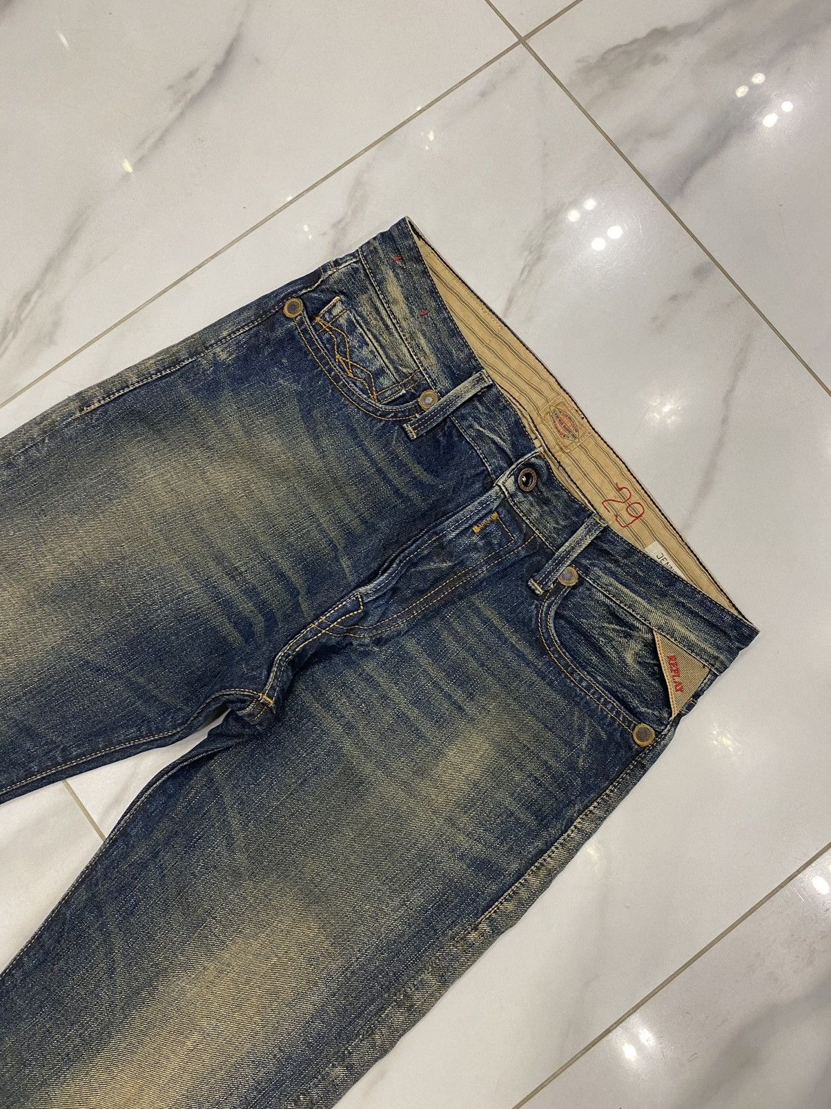 Replay Vintage replay mud wash denim pants Size US 30 / EU 46 - 4 Thumbnail