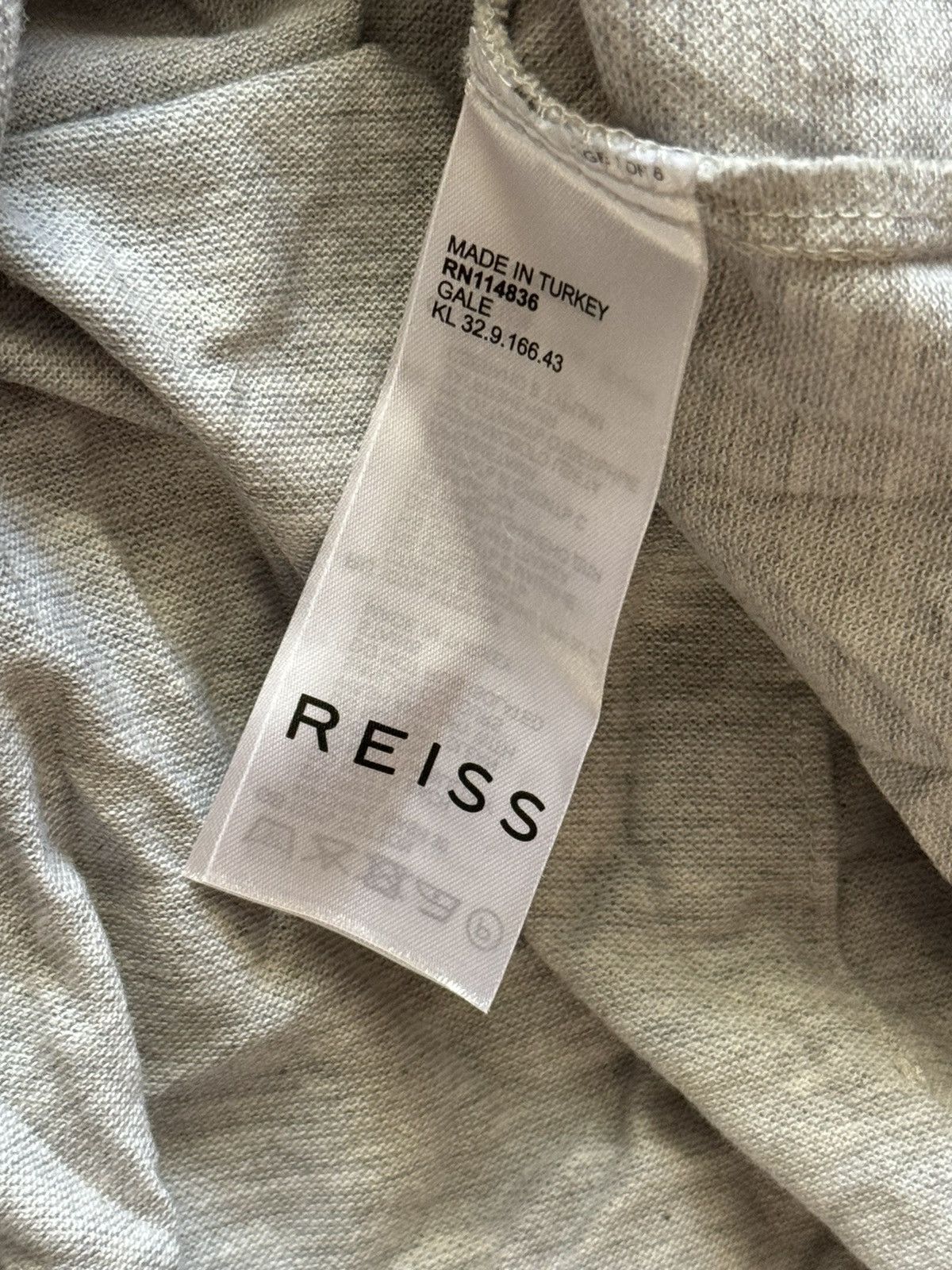 Designer × Reiss Reiss S button up shirt long sleeve polo dress Size US S / EU 44-46 / 1 - 7 Thumbnail
