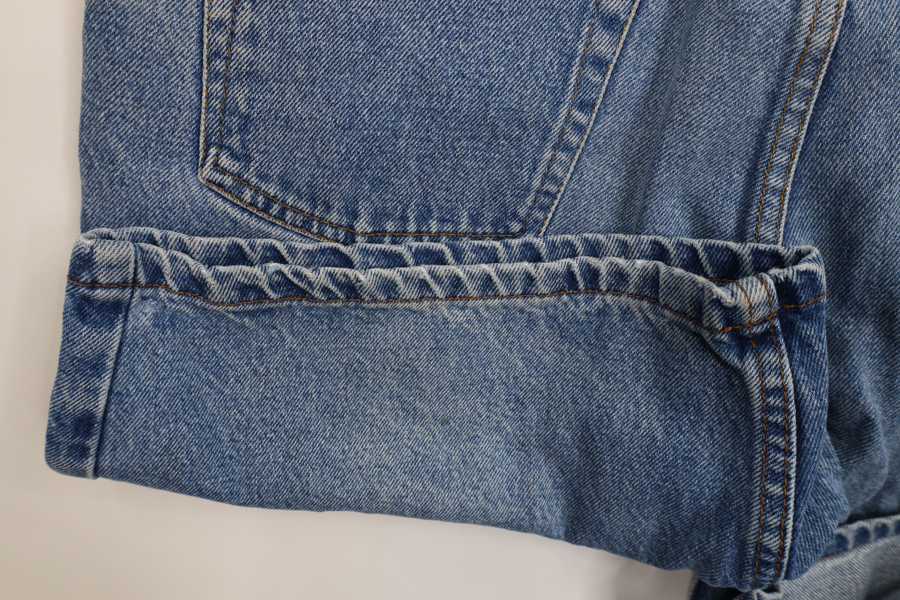 Vintage Vintage 90s Streetwear Above Knee Denim Jean Shorts Jorts Size US 36 / EU 52 - 14 Thumbnail