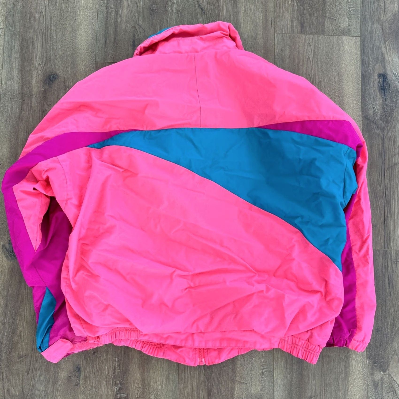 Nike VINTAGE Nike Aqua Gear Puffer Jacket Mens XL Pink 90s Swoosh Ski Gear Geometric Lightweight Olympic 26" 24" 24" 20" Size XL Mens Size US XL / EU 56 / 4 - 6 Thumbnail