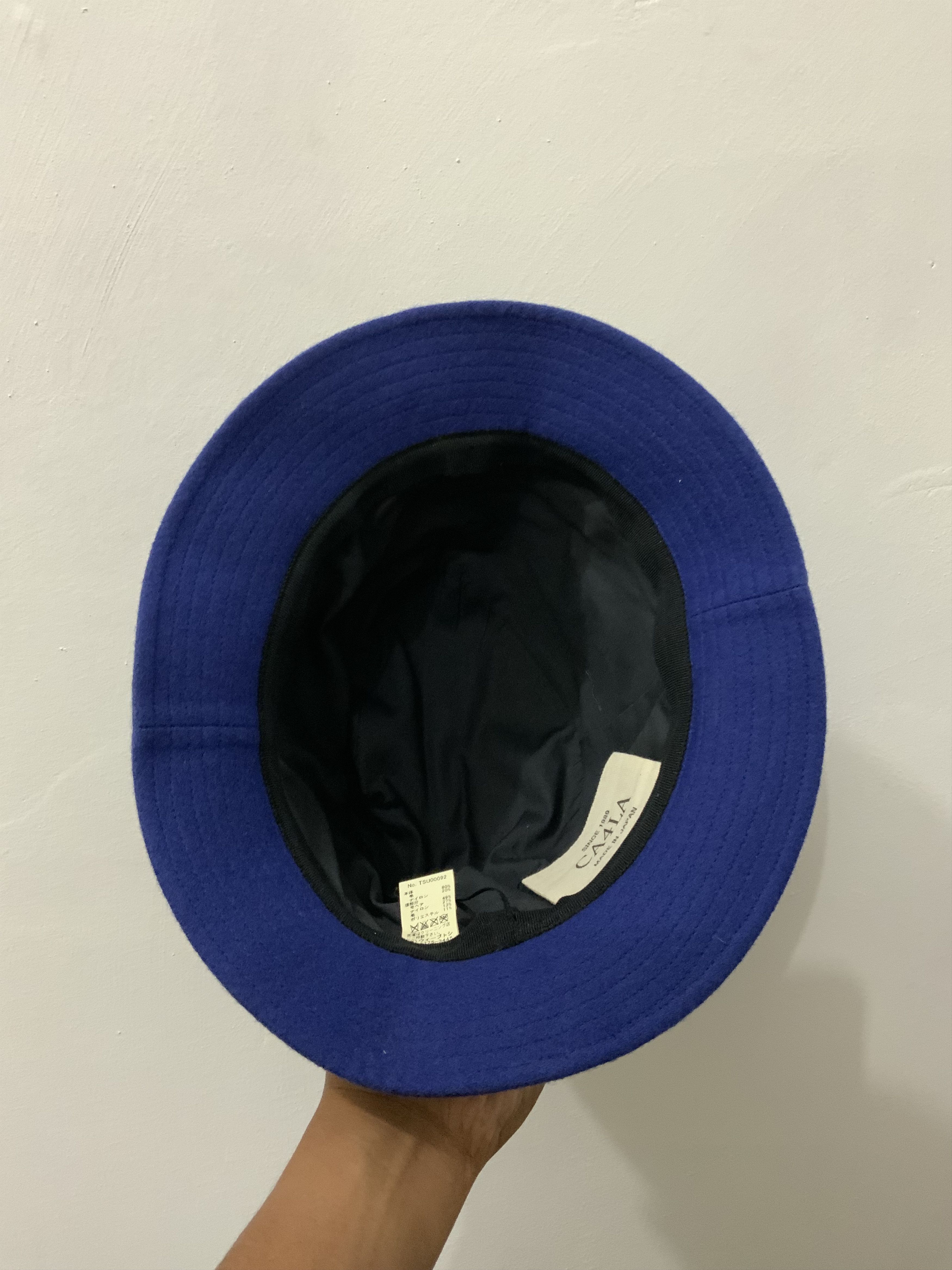 CA4LA Ca4la Indigo Japan Made Indigo Bucket Hat Size ONE SIZE - 7 Thumbnail