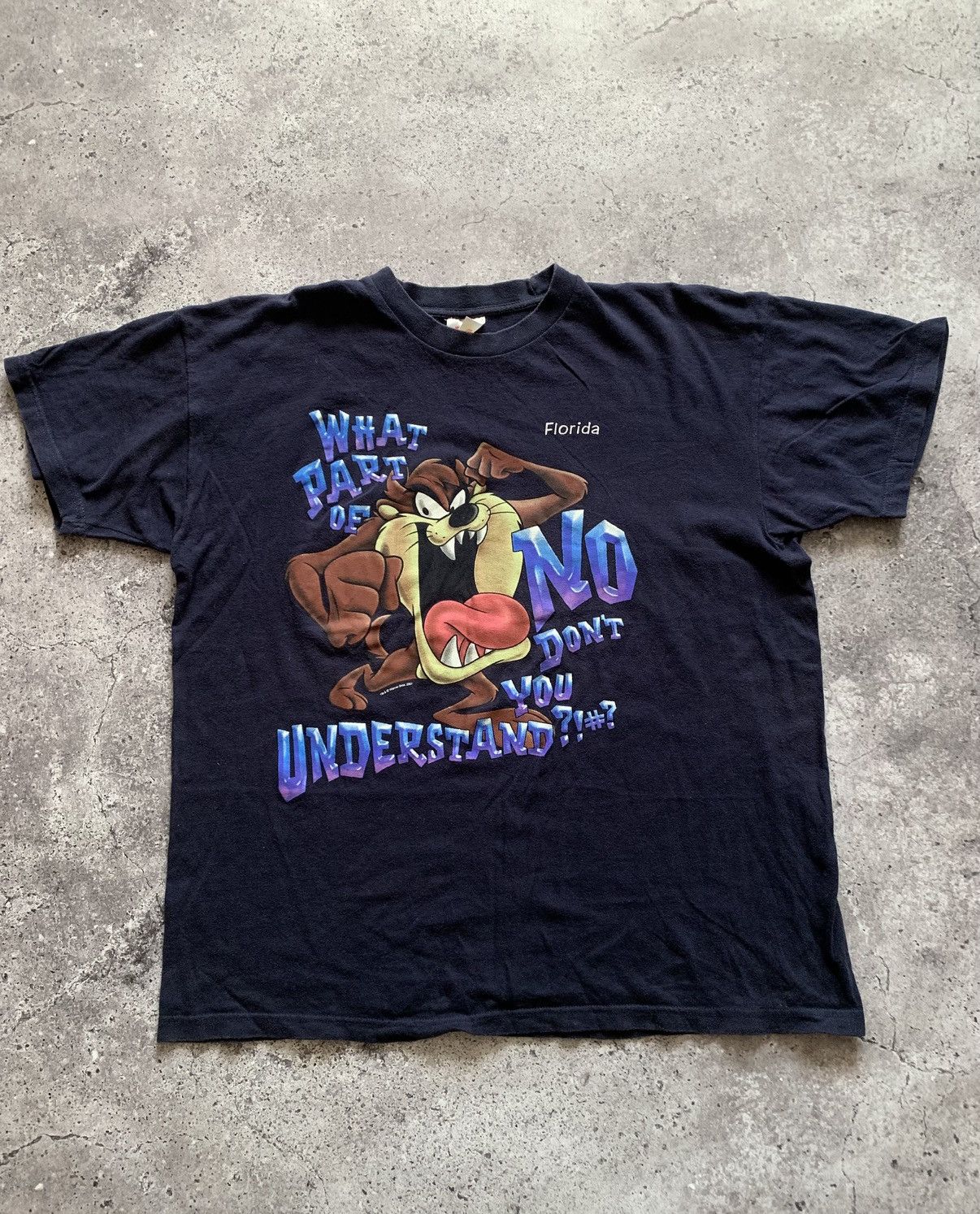 Cartoon Network 🔥VINTAGE LOONEY TUNES TAZ WATNER BROS 2001 SHIRT Size US L / EU 52-54 / 3 - 2 Thumbnail