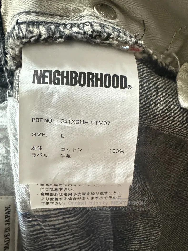 Neighborhood NEIGHBORHOOD SAVAGE DENIM WIDE PANTS. Size US 34 / EU 50 - 3 Thumbnail