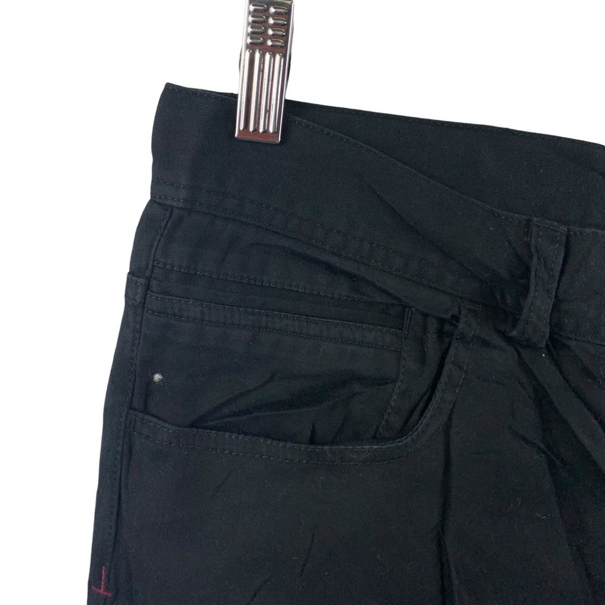 Issey Miyake × Japanese Brand × Tete Homme TETE HOMME issey miyake black colour jeans Size US 31 - 6 Thumbnail
