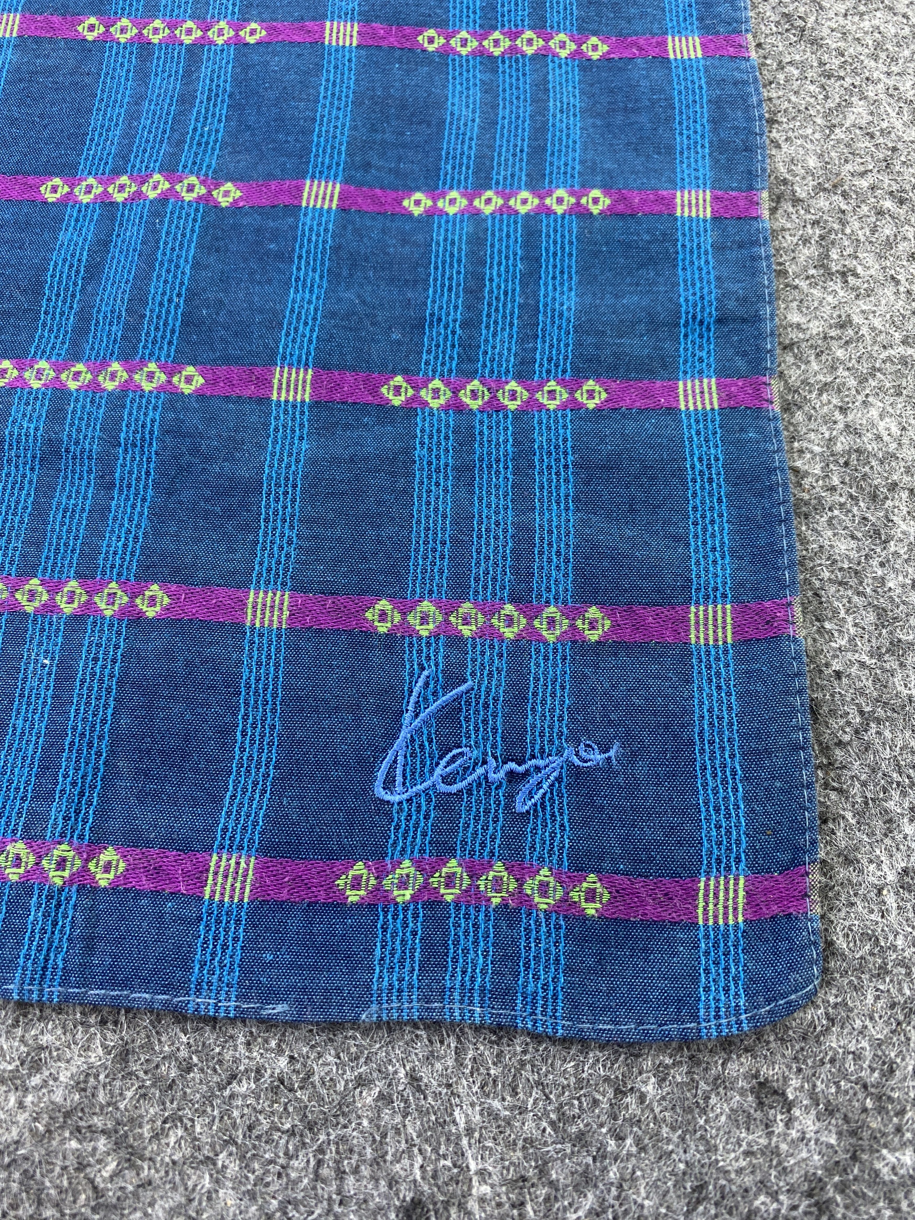 Kenzo × Vintage Kenzo Handkerchief / Bandana / Neckerchief / Headscarf-B180 Size ONE SIZE - 5 Thumbnail