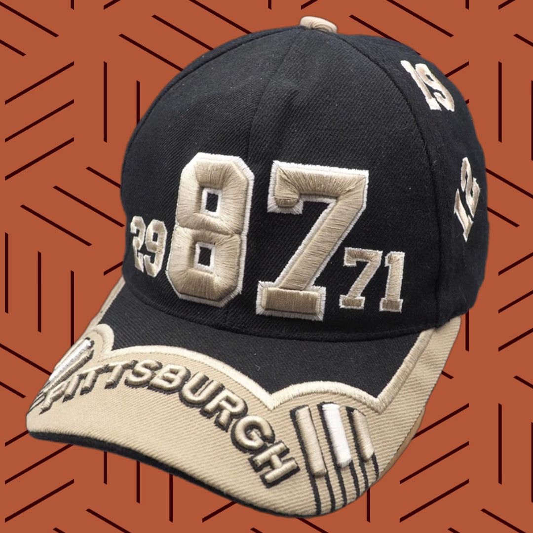 NHL Autographed NHL Hockey Pittsburgh Pengins Hat Size ONE SIZE - 1 Thumbnail