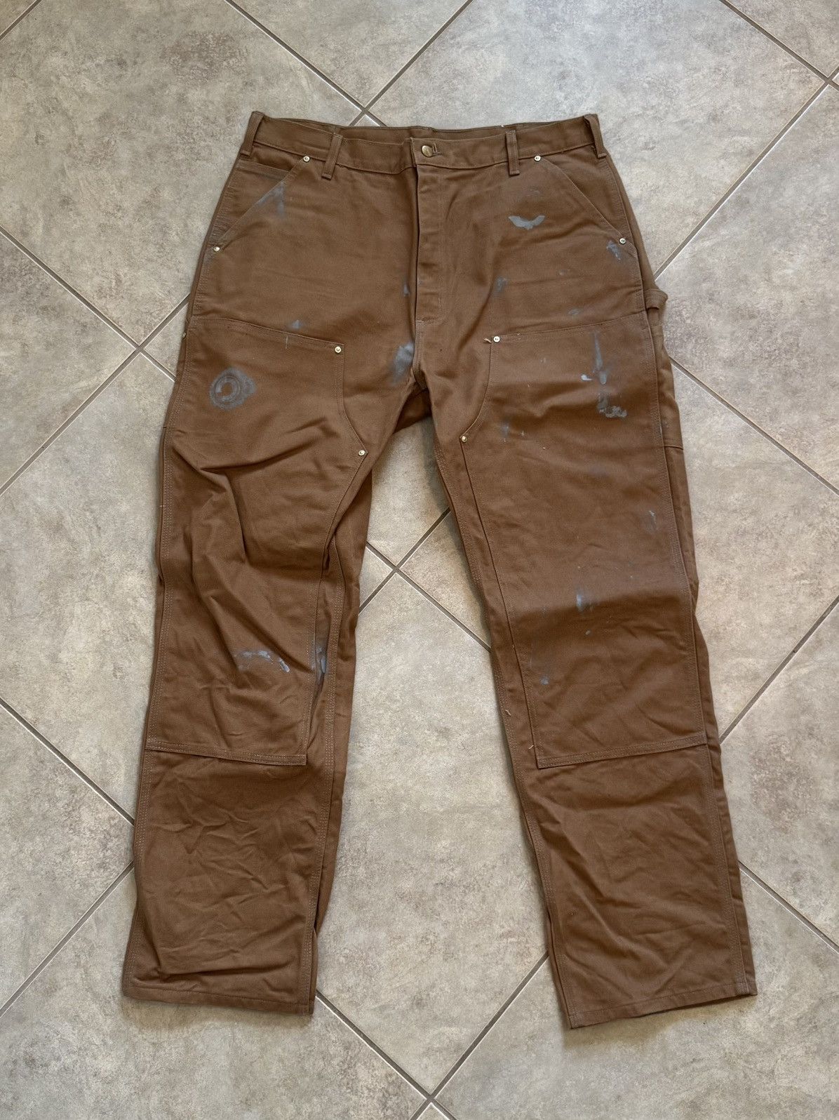 Carhartt Carhartt Paint Splattered Pants Size US 40 / EU 56 - 1 Thumbnail