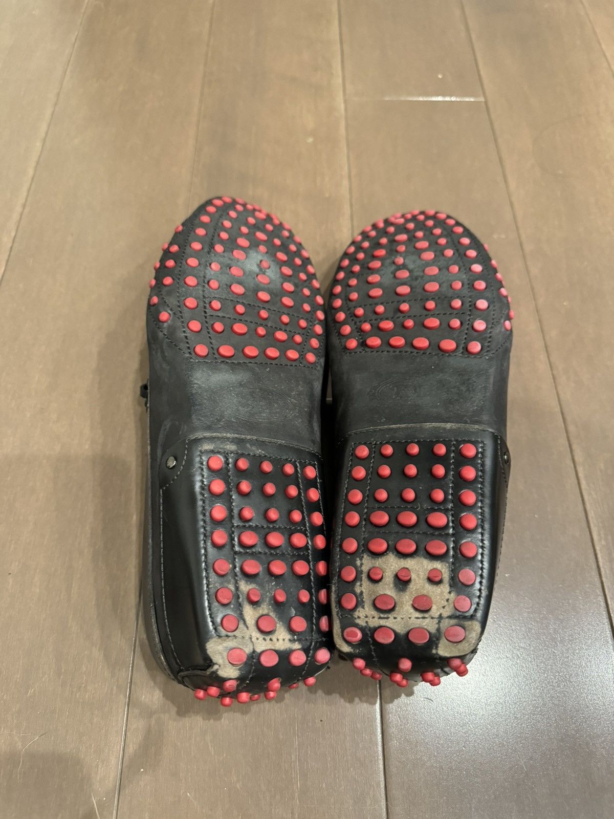 Tod's Tod’s x Ferrari Black Nubuck Driving Shoes Size US 9.5 / EU 42-43 - 3 Thumbnail