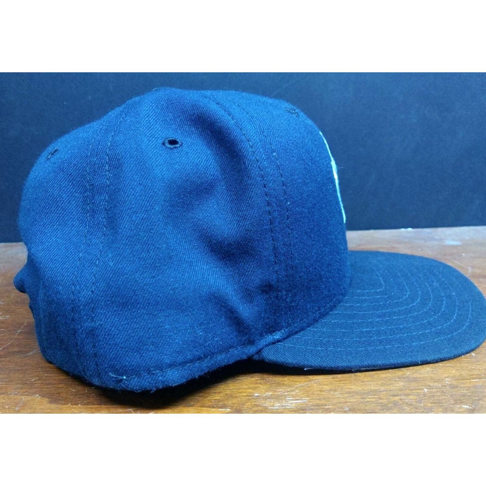 New Era VINTAGE Dallas Cowboys Pro Model Fitted Hat New Era Wool Blue 1990s Official USA Cowboys Mens Size ONE SIZE - 7 Thumbnail