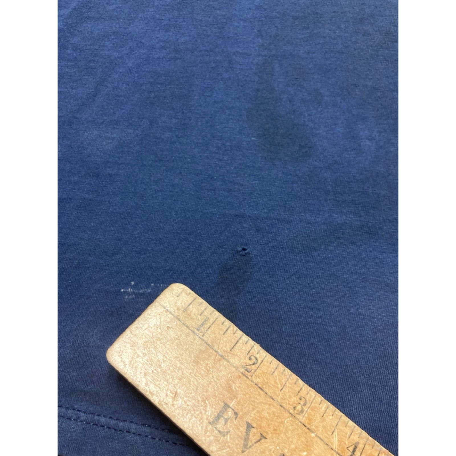 Russell Athletic VINTAGE Russell Athletic Pocket T Shirt Men XL Blue Grunge Cotton Boxy | Pockets | 27” Pit to Pit | 30” Length Size US XL / EU 56 / 4 - 4 Thumbnail