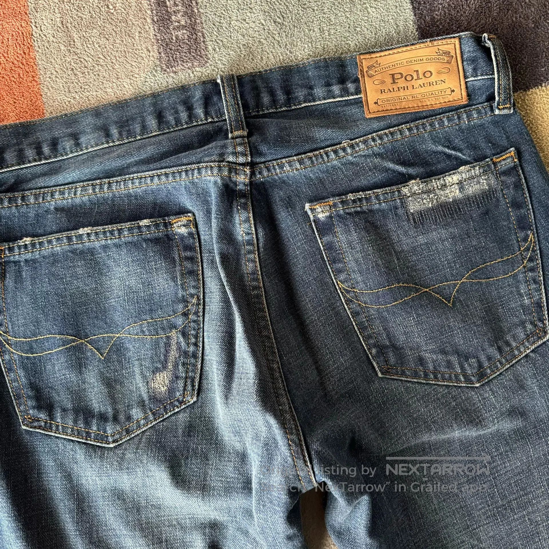Polo Ralph Lauren Ralph Lauren Polo Distressed Jeans. Size US 32 / EU 48 - 7 Thumbnail
