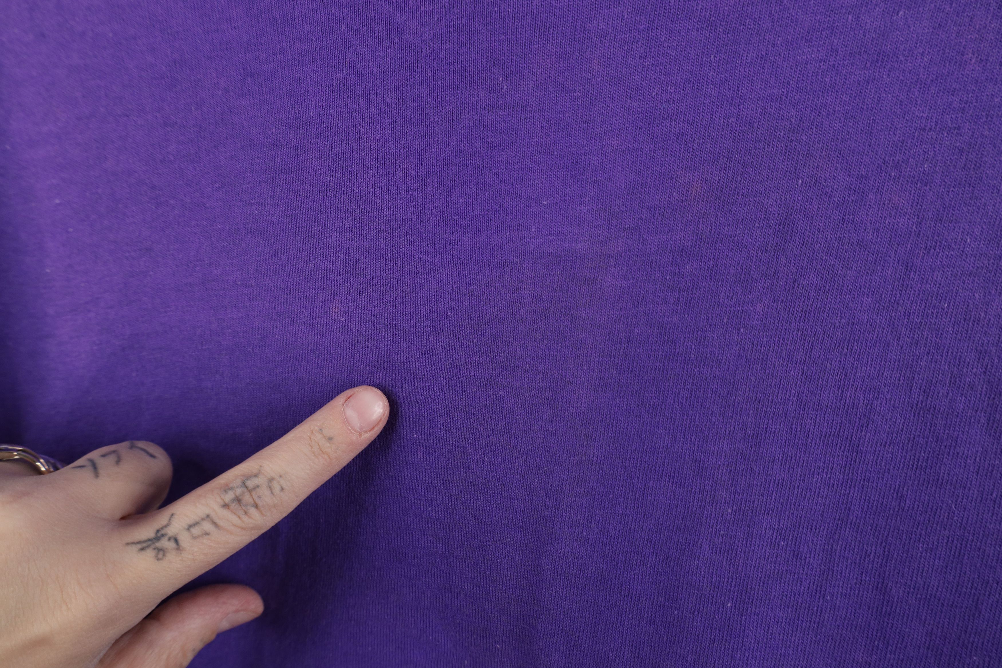 Hanes Deadstock Vintage 90s Atlanta Torch Relay T-Shirt Purple Size US L / EU 52-54 / 3 - 11 Thumbnail