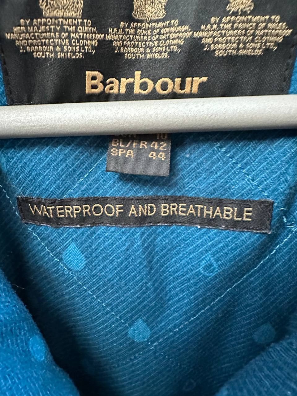 Barbour Barbour Crest Jacket Parka Windbreacker Weather Comfort Size L / US 10 / IT 46 - 18 Thumbnail