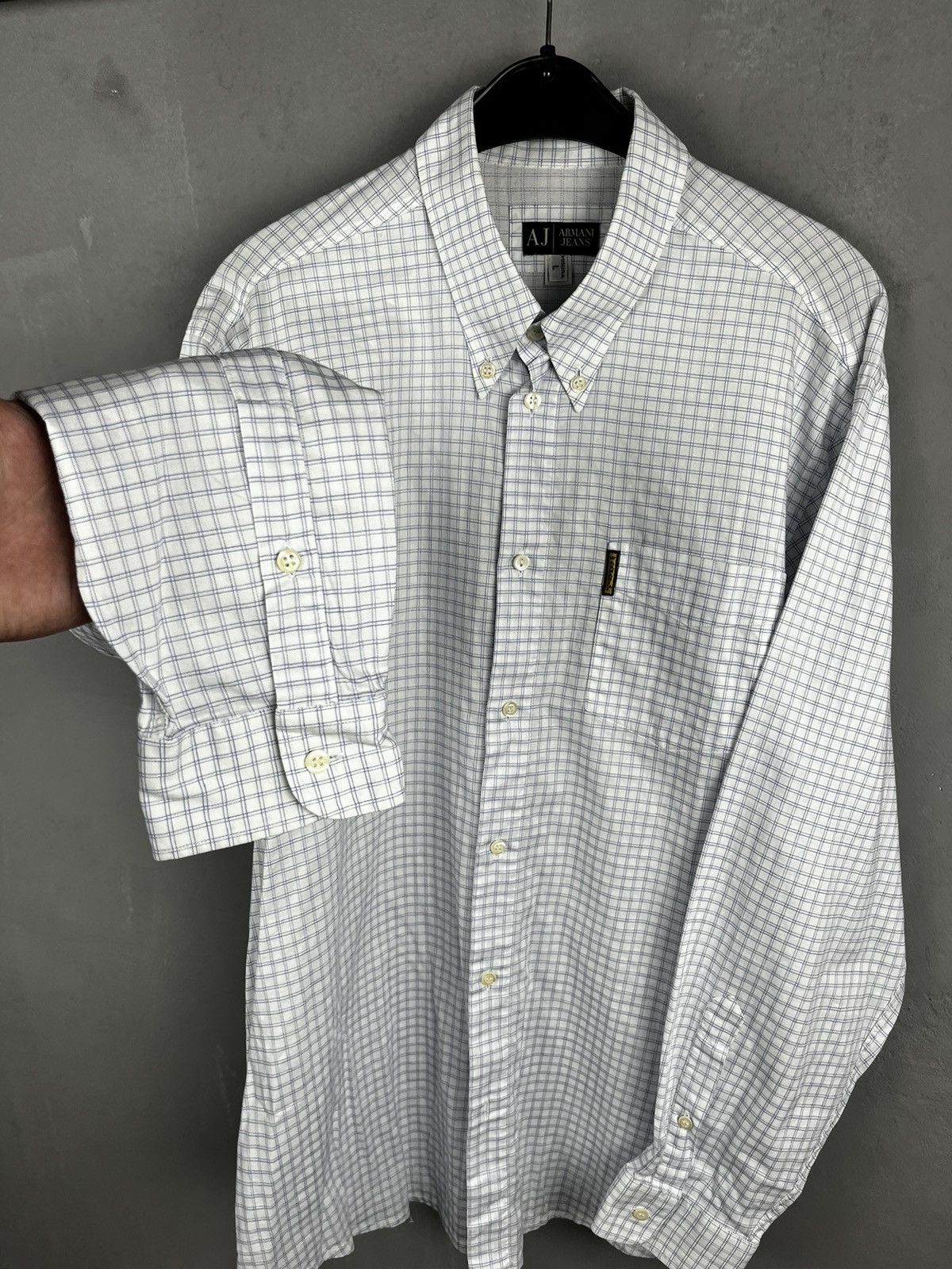Armani Collezioni × Emporio Armani × Giorgio Armani Armani Shirts button up pour homme vintage Size US L / EU 52-54 / 3 - 7 Thumbnail