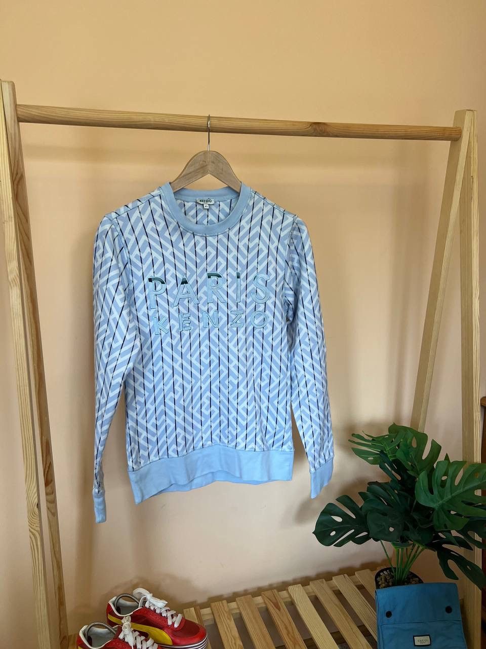 Kenzo KENZO Paris Sweatshirt Big Logo Embroidered Crewneck Y2K Size US XS / EU 42 / 0 - 1 Thumbnail