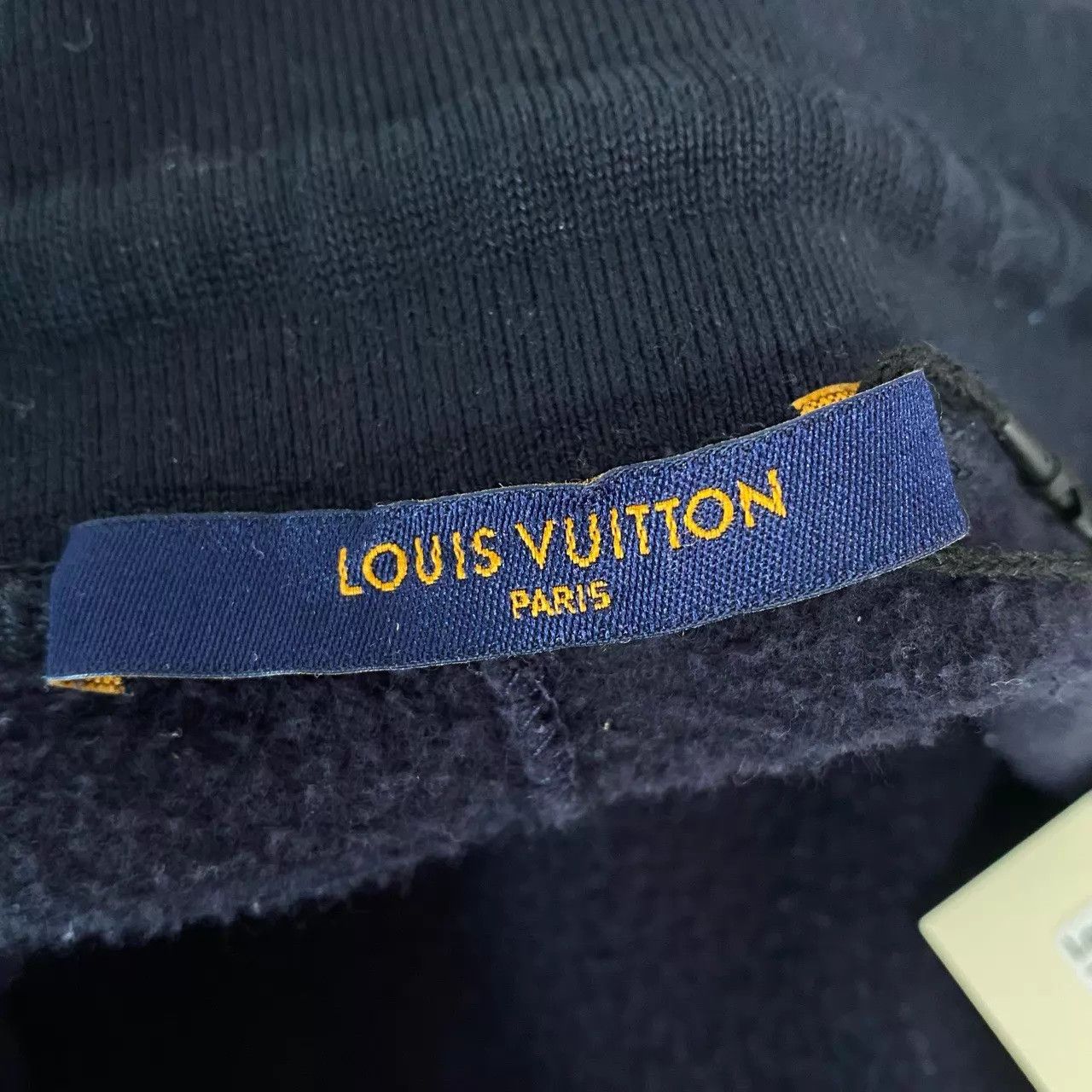 Louis Vuitton LV Navy Blue Drawstring Cuffed Trackpants L (Ring Logo) Size US 34 / EU 50 - 3 Thumbnail
