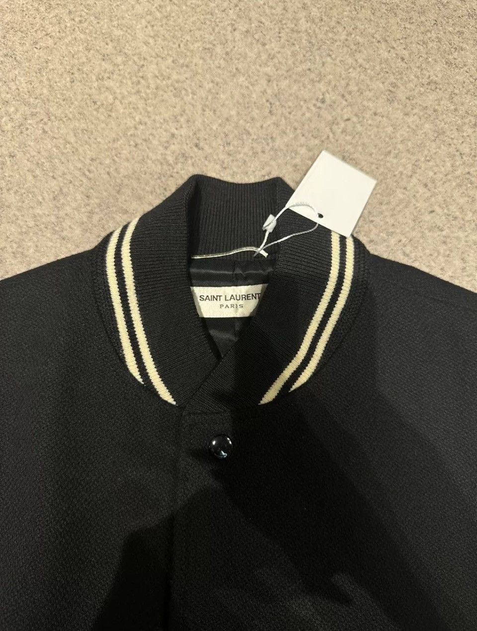 Saint Laurent Paris Saint Laurent Paris baseball jacket- zp Size US L / EU 52-54 / 3 - 2 Thumbnail