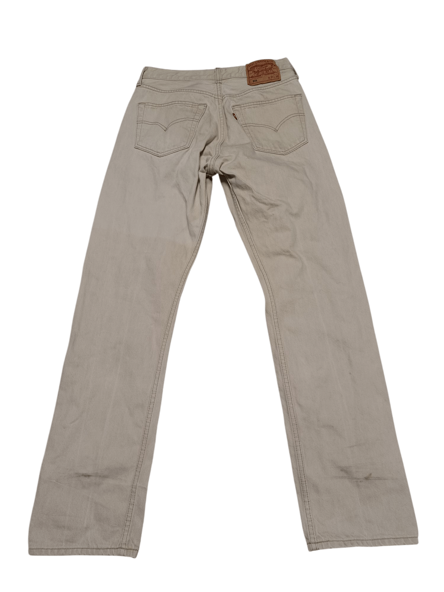 Levi's Vintage Clothing LEVIS 501 VINTAGE 90S MADE IN POLAND HEAVY COTTON W31 L32 Size US 31 - 2 Thumbnail