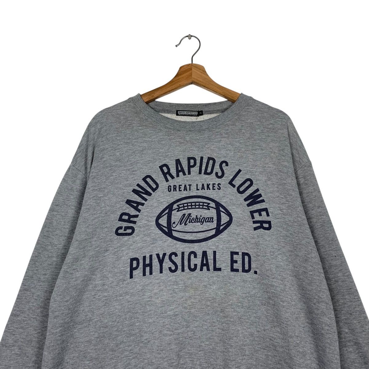 Japanese Brand Great Lakes Michigan Crewneck Sweatshirt Size US L / EU 52-54 / 3 - 2 Thumbnail
