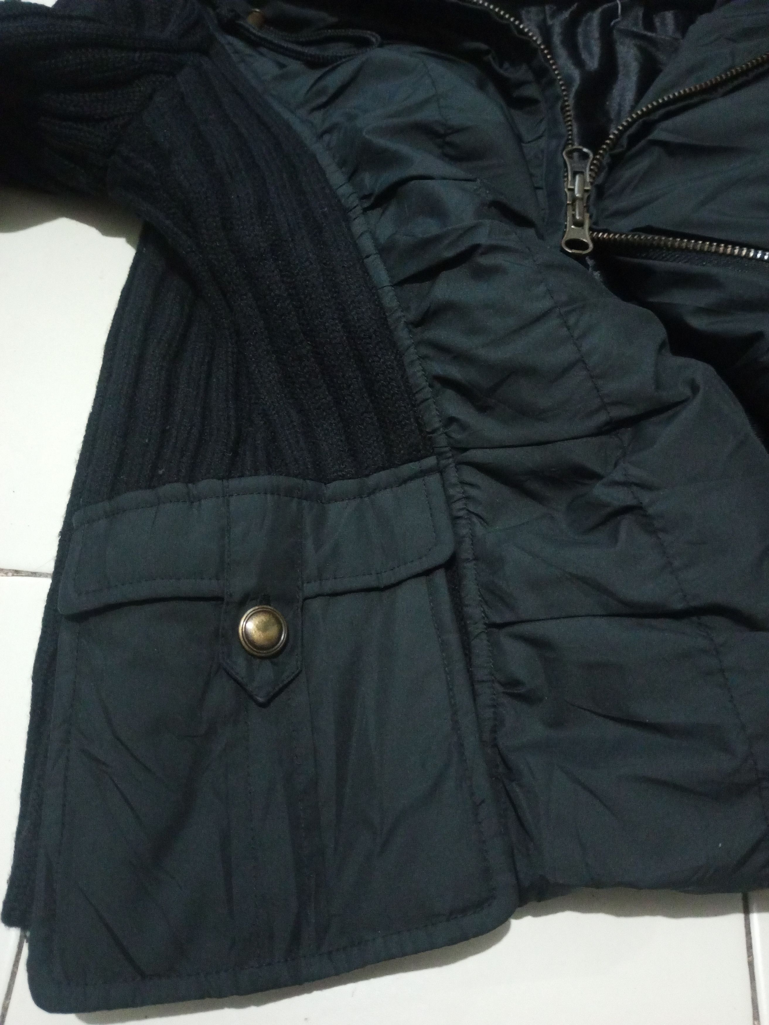 20471120 Respec fur knit stripes ifsixwasnine lgb style Size S / US 4 / IT 40 - 4 Thumbnail