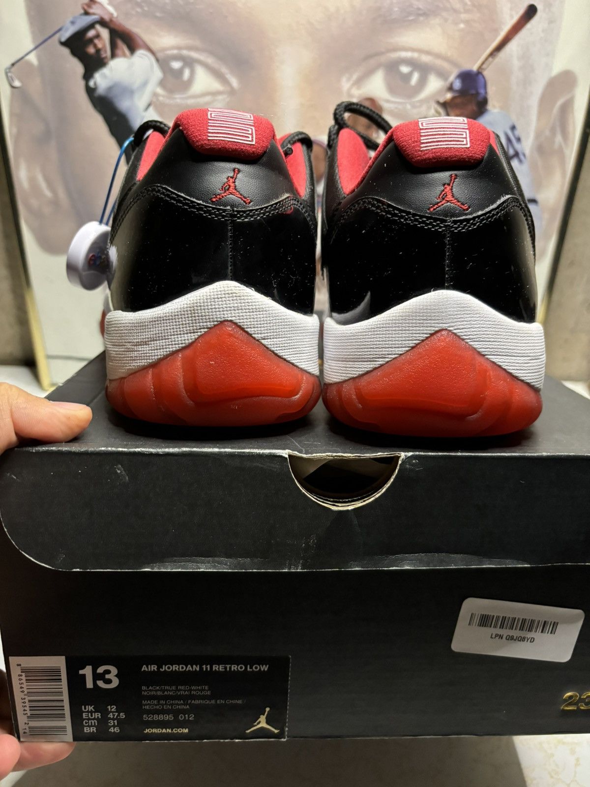Jordan Retro 11 low ‘bred”