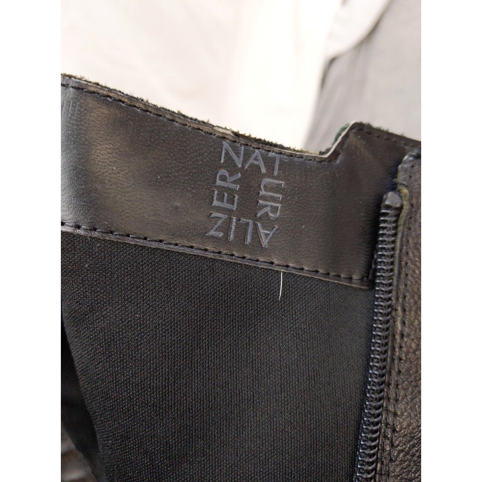 Naturalizer Naturalizer Boots Womens Size 9.5 39.5 Black Leather Knee High Buckle Zip Riding Boot Women M Size US 10 / IT 40 - 6 Thumbnail