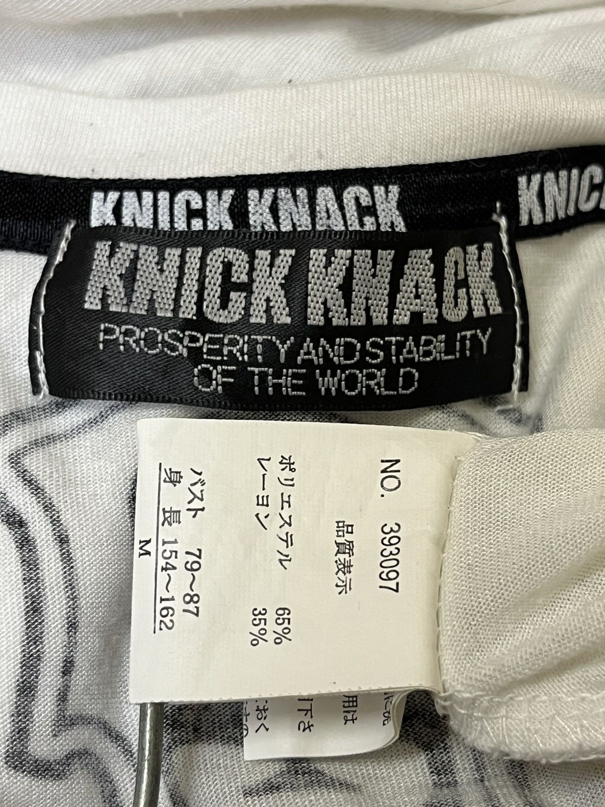 Japanese Brand Japanese cult GENEROSITY FRANCHIS by knick knack tee shirt Size US S / EU 44-46 / 1 - 11 Thumbnail