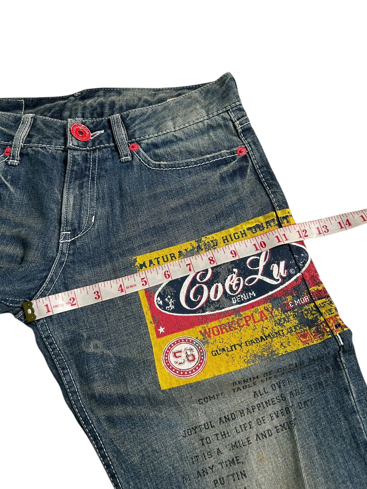 Japanese Brand × Kapital × Vintage CO & LU Japanese Style Denim Jeans Size US 32 / EU 48 - 16 Thumbnail