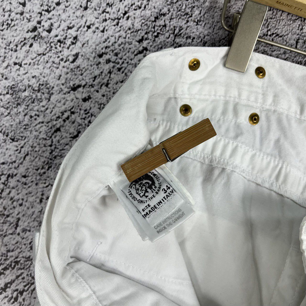Diesel × Vintage ⚡️VINTAGE⚡️ Diesel Archive With Denim Parts pachwork Pants Size US 34 / EU 50 - 9 Thumbnail