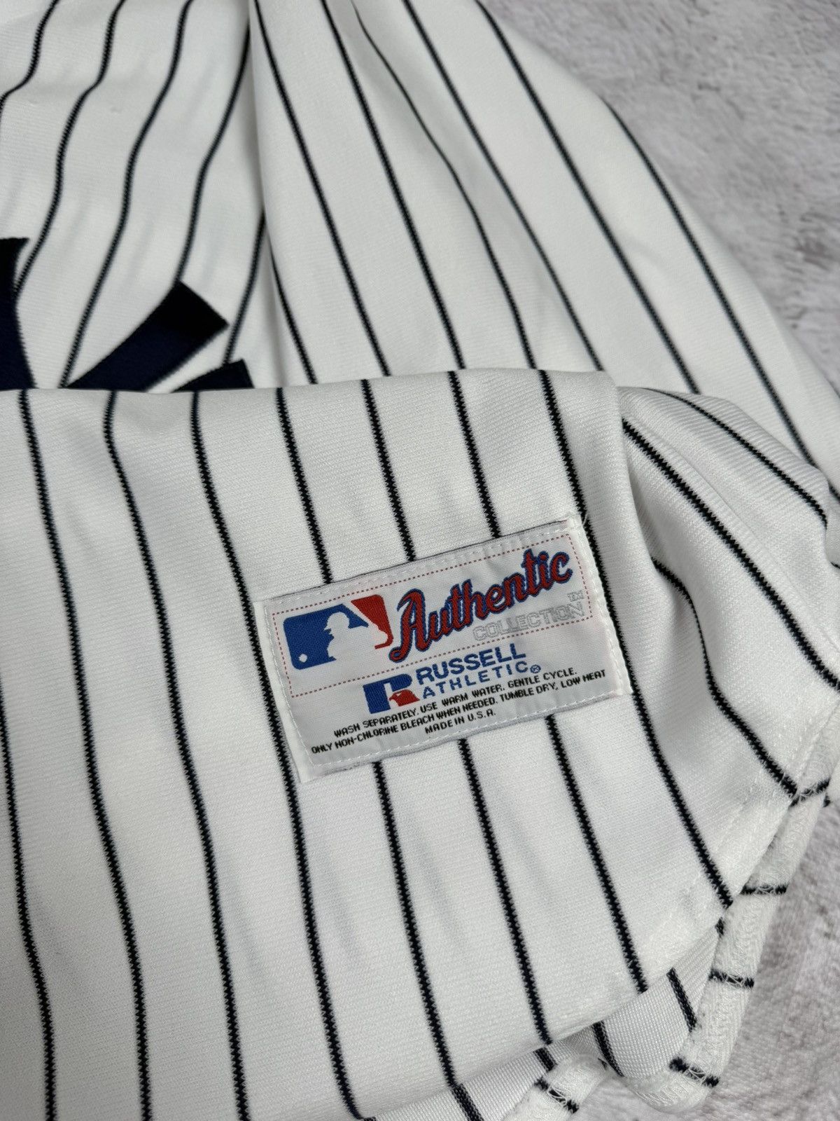 New York Yankees × Russell Athletic × Vintage Vintage New York Yankees Russell Athletic Jersey 2003 Size US XL / EU 56 / 4 - 4 Thumbnail