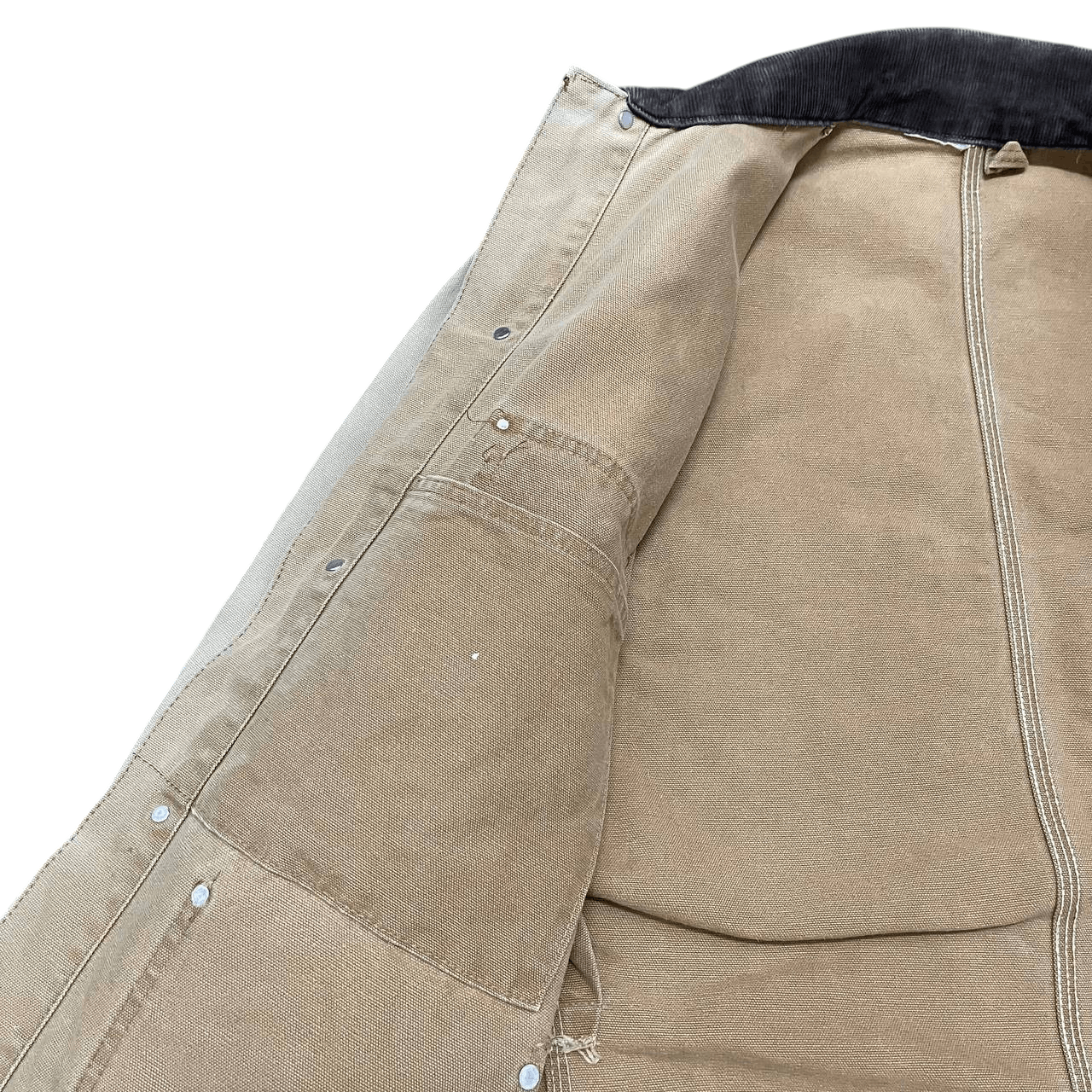 Carhartt Vintage Carhartt Chore Canvas Faded Jacket Size US M / EU 48-50 / 2 - 7 Thumbnail