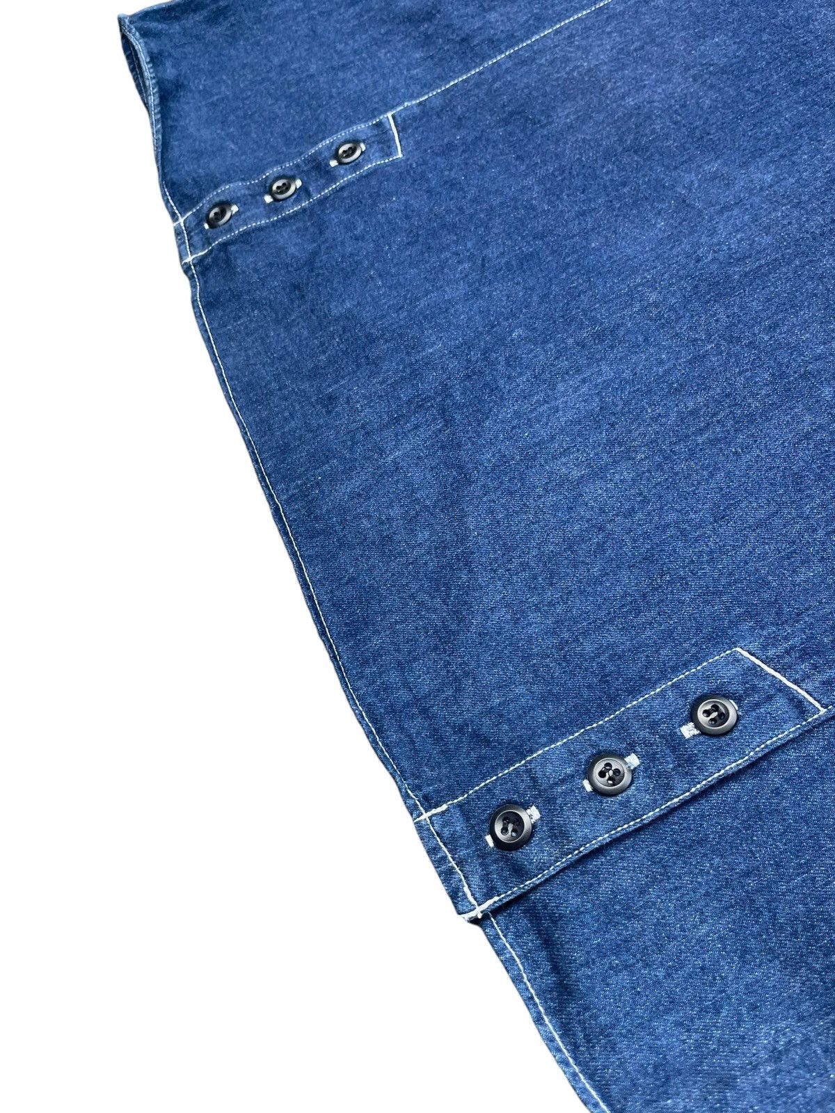 Japanese Brand × Vintage Vintage Flandre Denim Shirt Size US M / EU 48-50 / 2 - 6 Thumbnail