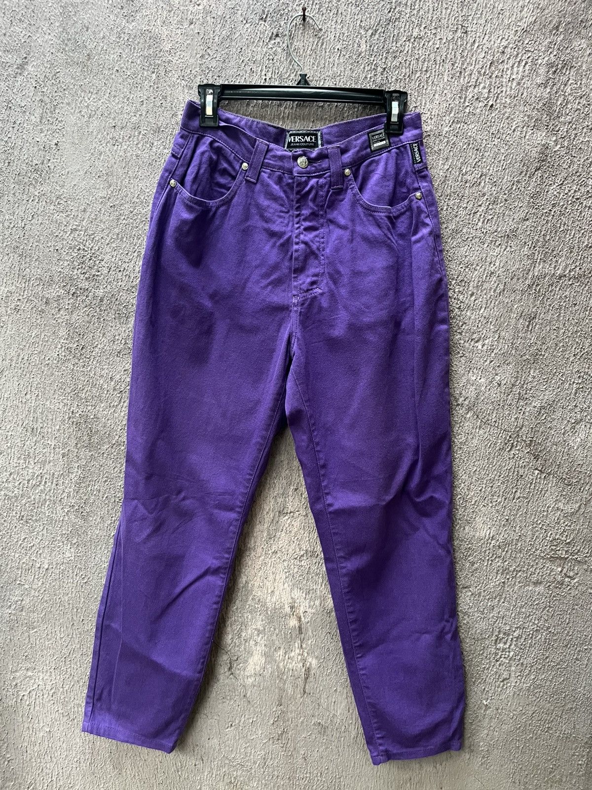 Versace Jeans Couture Versace Jeans Purple Size US 29 - 1 Thumbnail