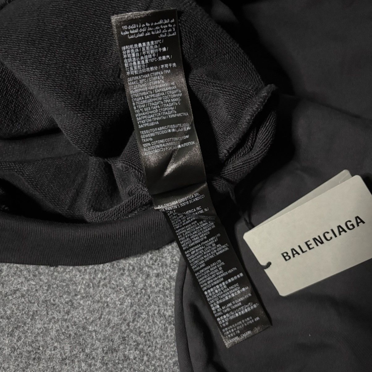 Balenciaga Balenciaga “AGAICNELAB” hoodie Size US L / EU 52-54 / 3 - 9 Thumbnail