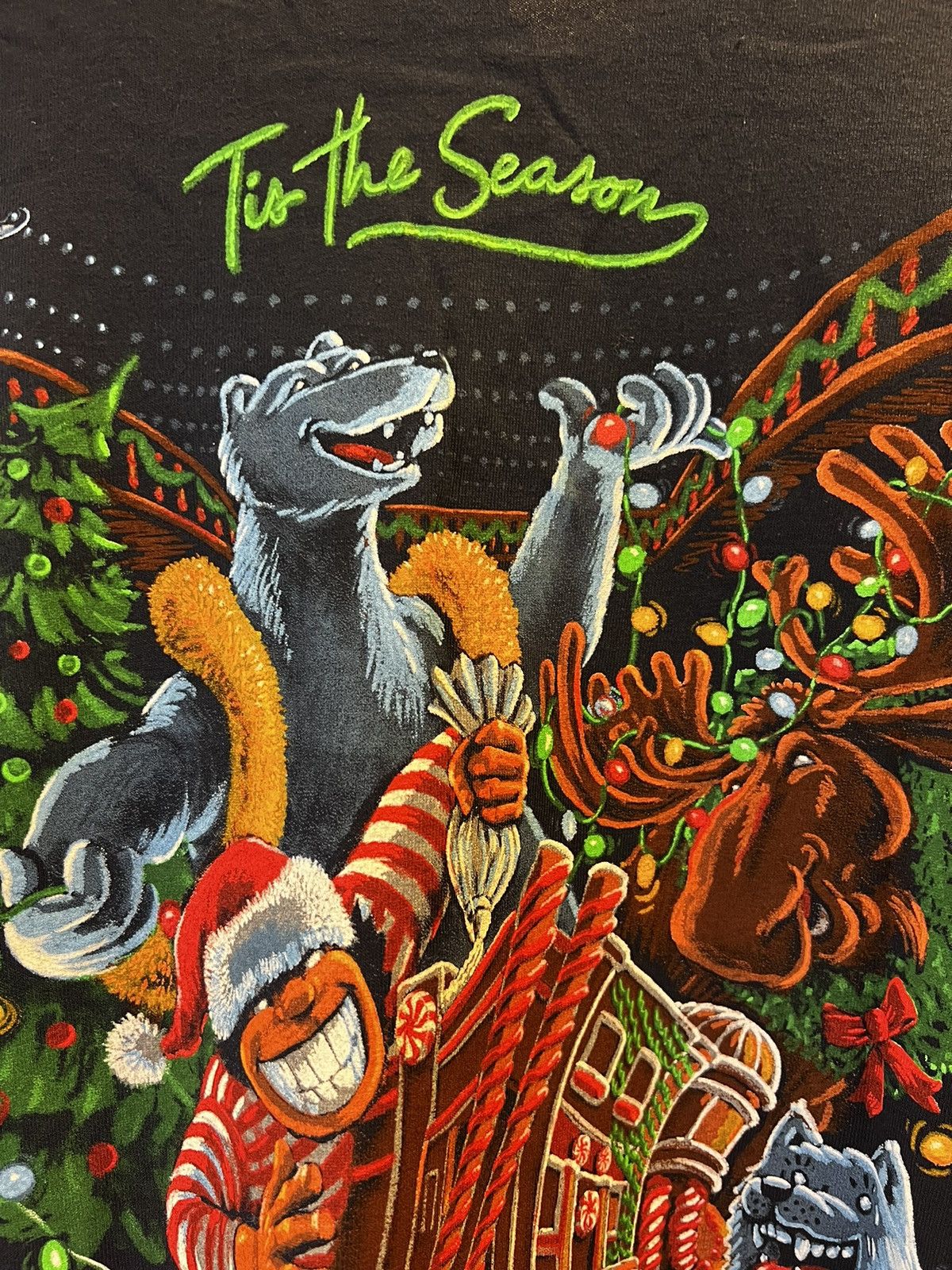 Gildan New with Tags Christmas 🎄 Eskimo Joes Long Sleeve Size US L / EU 52-54 / 3 - 5 Thumbnail