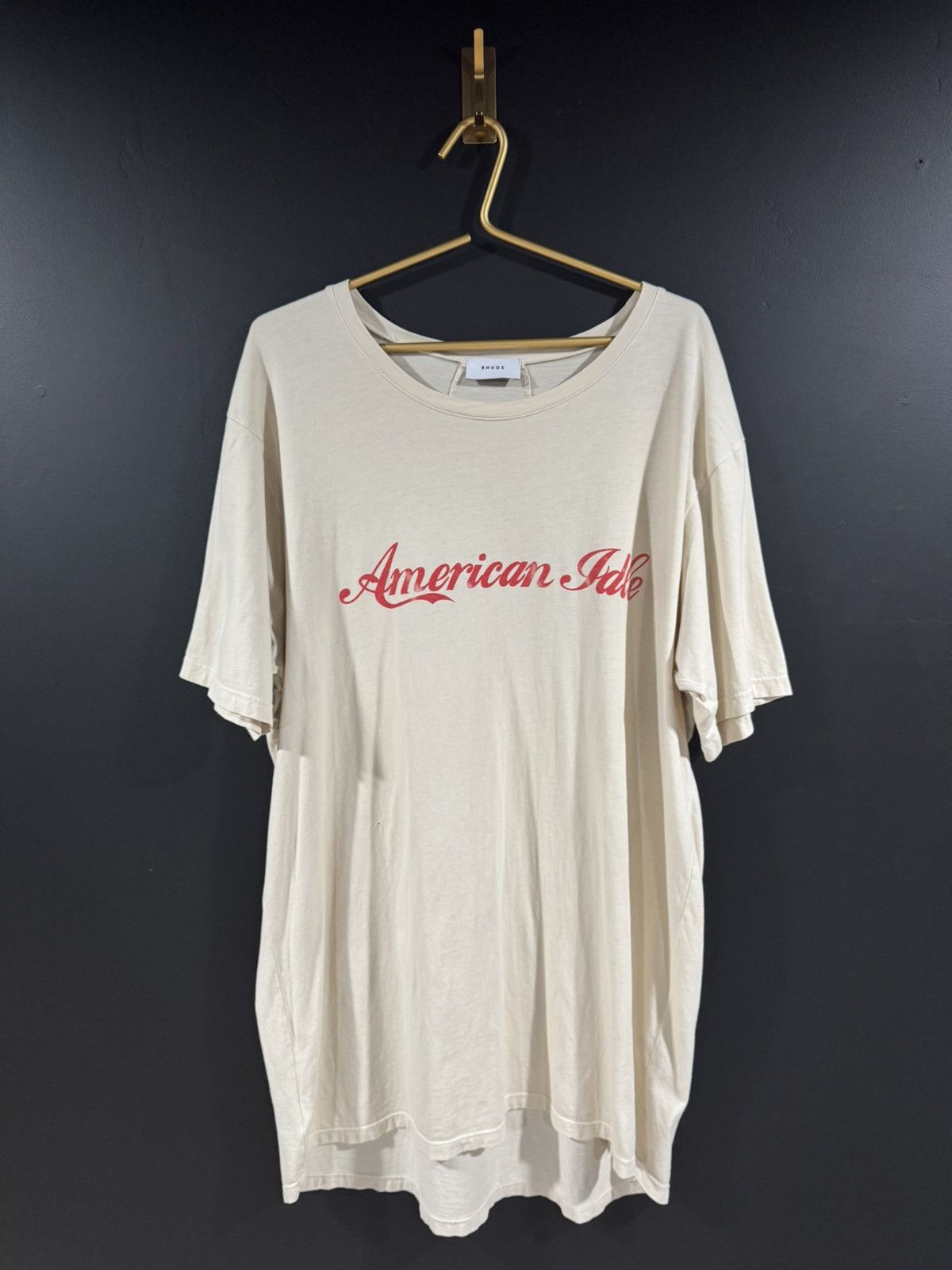 Rhude Rhude American Idle Tee XL Size US XL / EU 56 / 4 - 2 Thumbnail