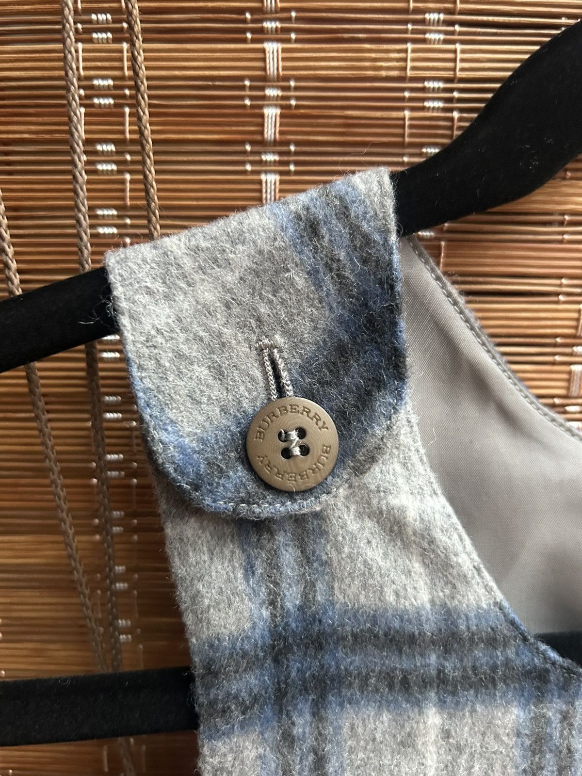 Burberry Burberry London Wool Plaid Mini Dress Jumper Pinafore Size M / US 6-8 / IT 42-44 - 6 Thumbnail