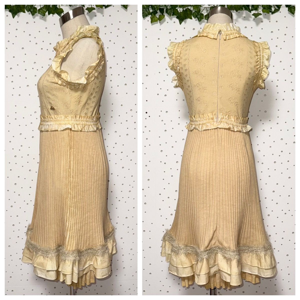 Chanel Authentic Chanel COCO Embellished Floral Knit Dress 34 Size XXS / US 00 / IT 34 - 6 Thumbnail