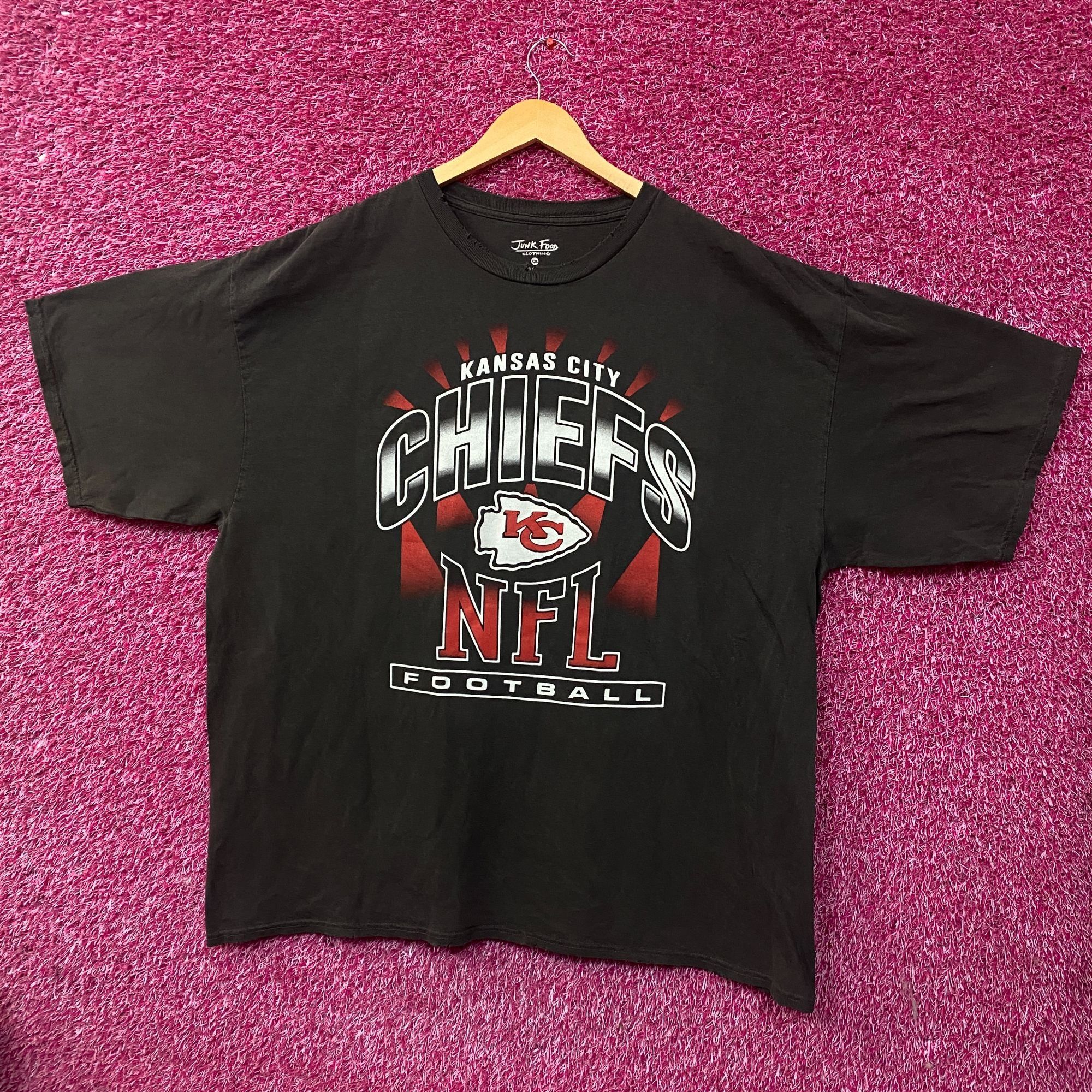 Junk Food Junk Food Clothing Kansas City Chiefs Chrome Flea Market Tee Size US XXL / EU 58 / 5 - 3 Thumbnail