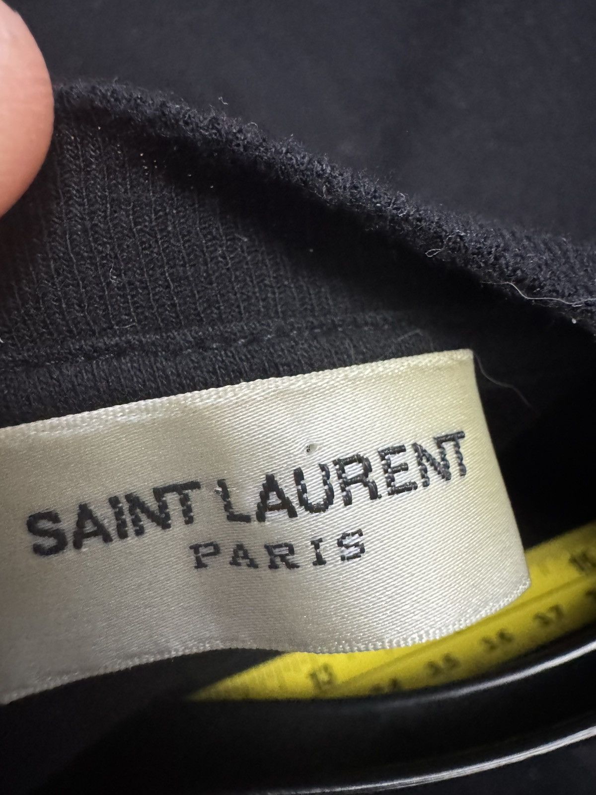 Saint Laurent Paris SAINT LAURENT tshirt study REAL TAPE MEASUREMENTS IN PHOTOS Size US XS / EU 42 / 0 - 15 Thumbnail