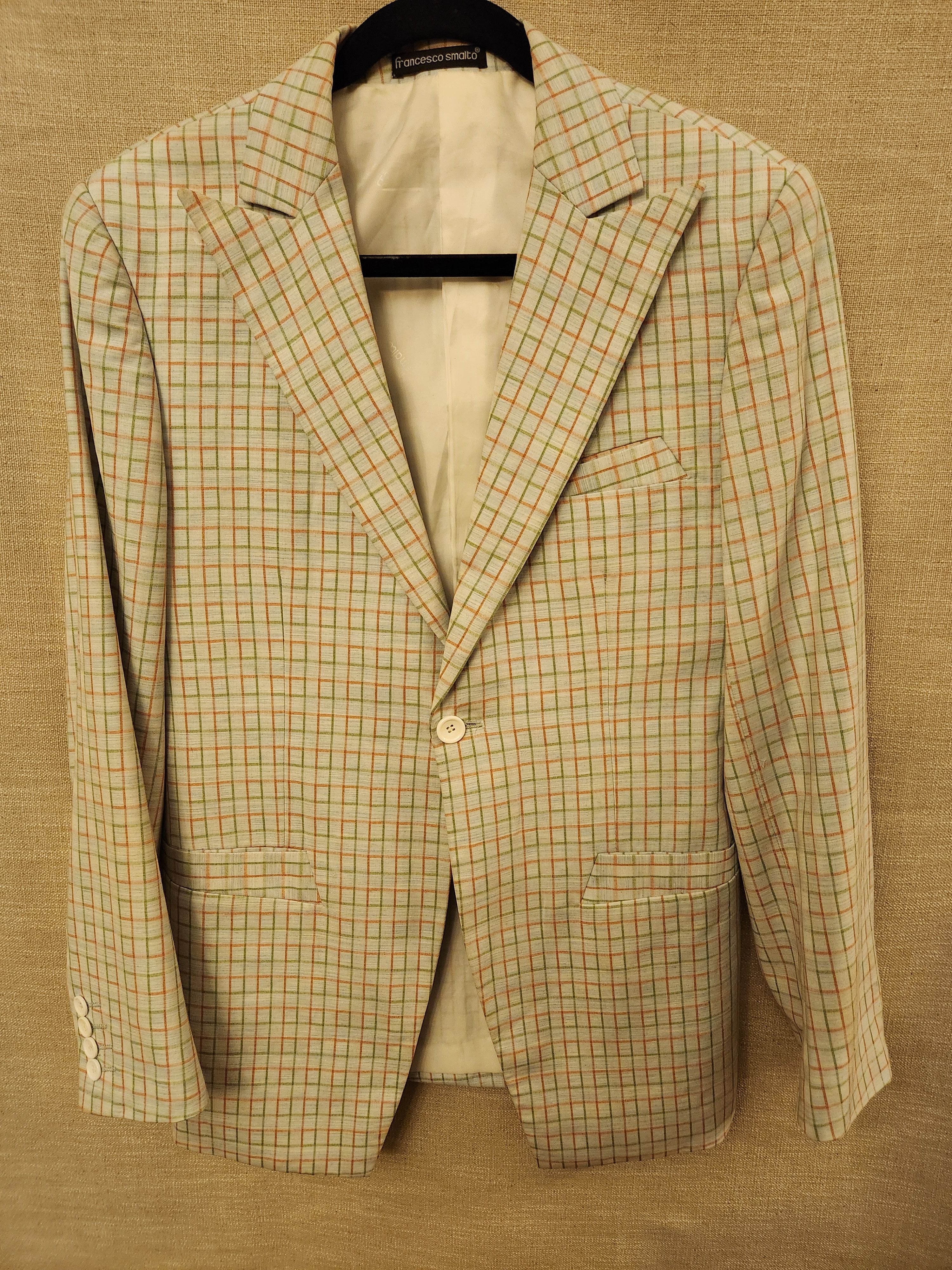 Francesco Smalto Slim Fit Men's Blazer Size 38R - 1 Thumbnail